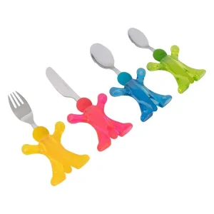 Solange Der Vorrat Reicht Gimex - Kids Line 4-Teiliges Puppen Besteck