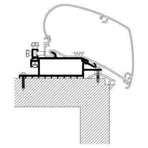 Zweite Chance Thule Adapter Roof Top Preisknaller