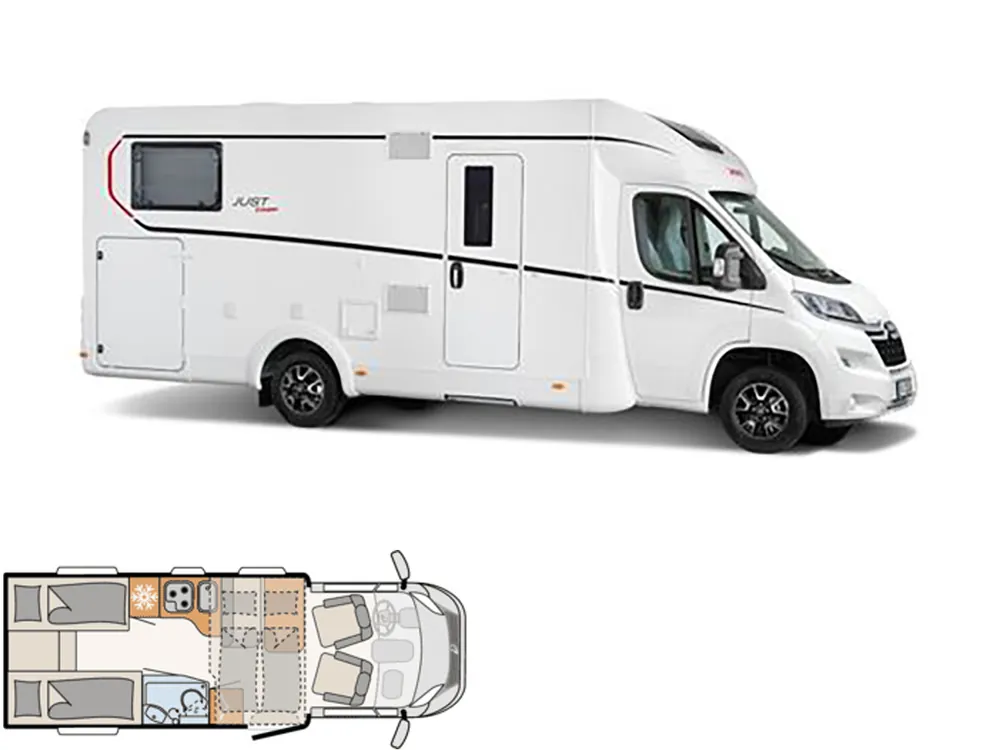 Highlight Dethleffs Just Camp T6812 EB 2024 Wohnmobil
