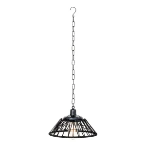 Garantierte Lieferung Lumineo Black Solar-Hängelampe