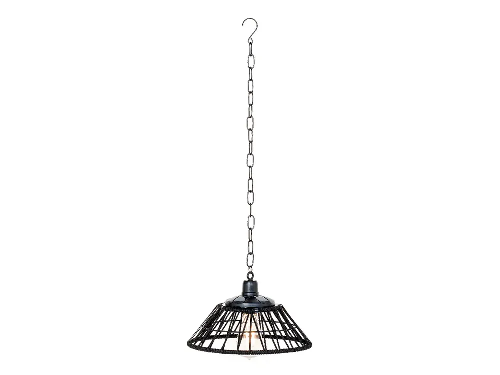 Garantierte Lieferung Lumineo Black Solar-Hängelampe