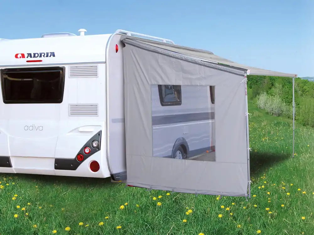 Sonderaktion Eurotrail 212×180/230cm Wohnwagen-Seitenwand mit Fenster