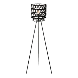 Markenware Lumineo Black Solar-Stehleuchte