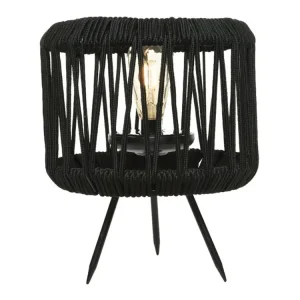 Sichere Zahlung Lumineo Black Seil Solar Tischlampe