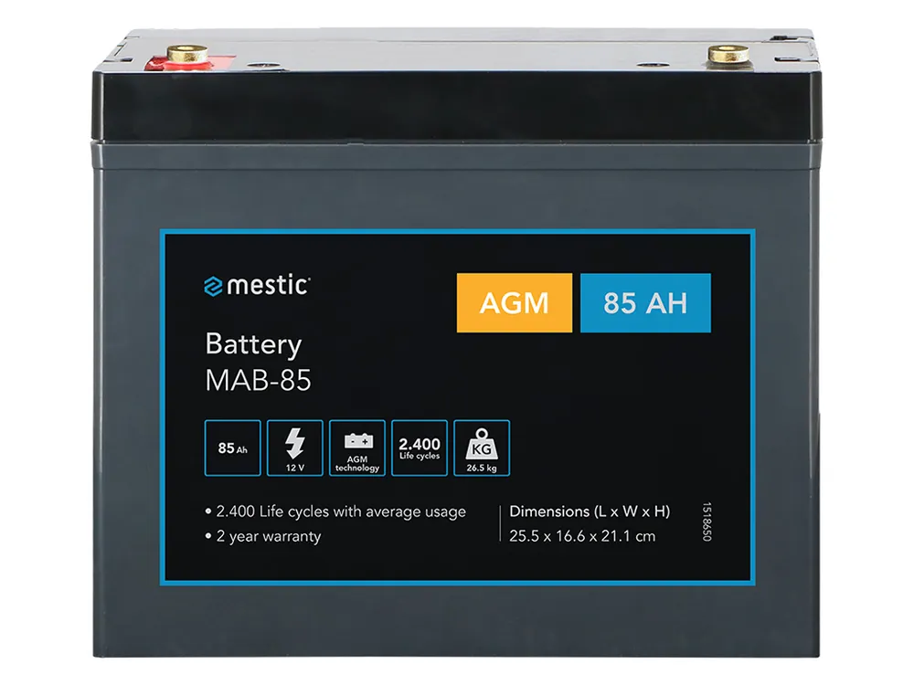 Mestic MAB-85 AGM-Batterie Heißes Angebot