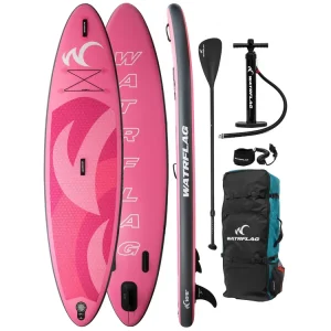 Geprüft Watrflag Glide-Pink 10'6" Aufblasbares SUP Board Paket