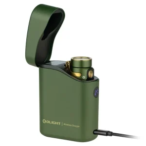 Heißes Angebot Olight Baton 4 Premium Kit OD Green Aufladbare Taschenlampe