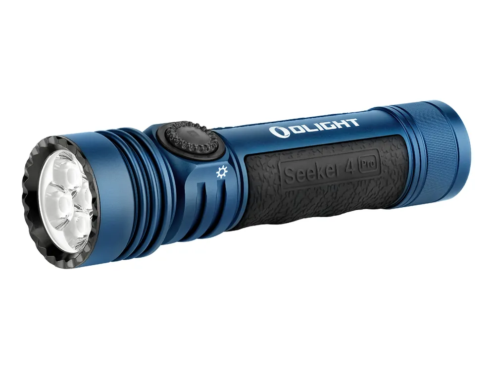 Expressversand Olight Seeker 4 Pro Midnight Blue Aufladbare Taschenlampe