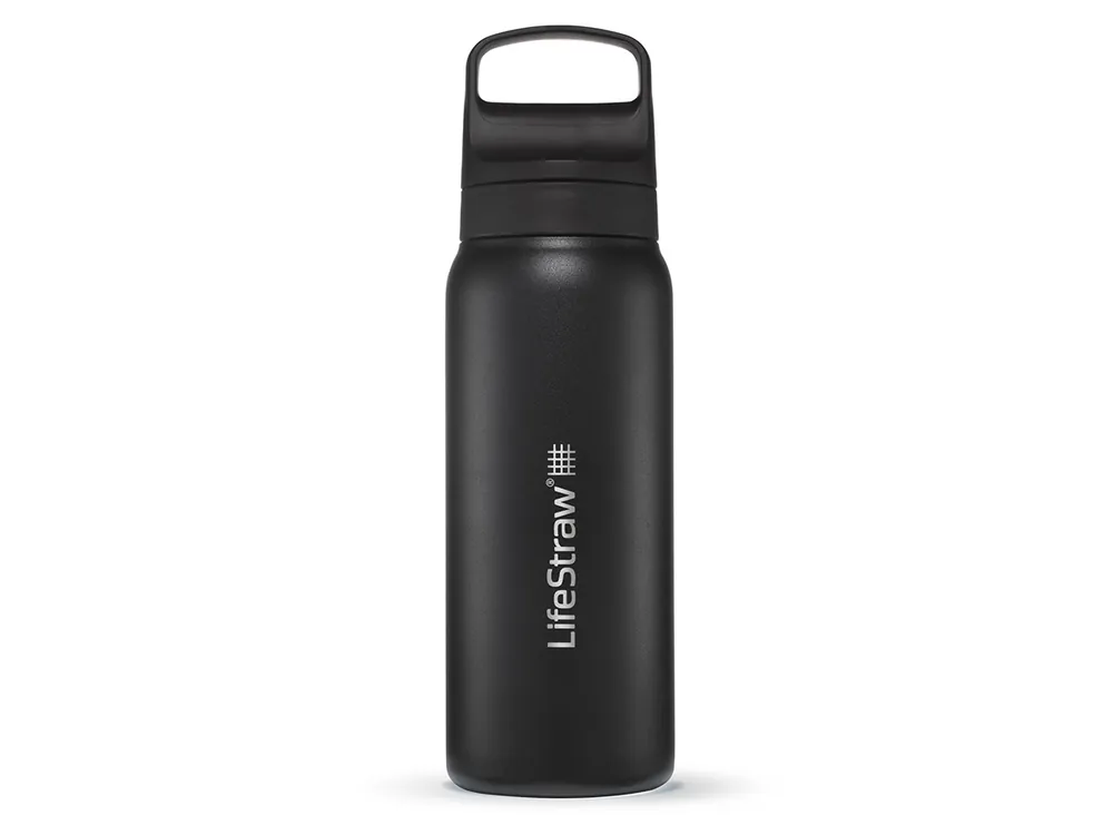 LifeStraw Go 2.0 700 isolierte Wasserfilterflasche - Black Günstig