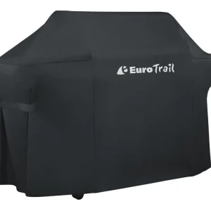 Beliebt Eurotrail 147 x 64 x 113 cm Black Grillabdeckung