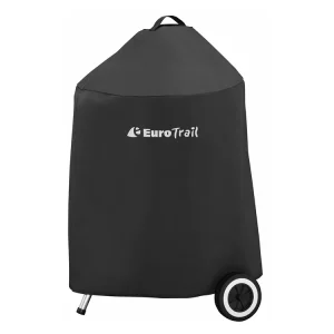 Eurotrail ø 55 x 80 cm Black Grillabdeckung Schneller Versand