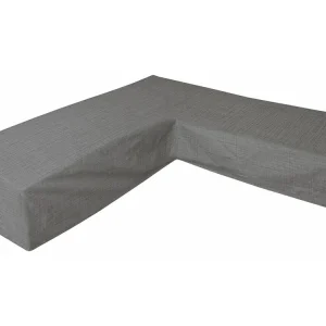 Eurotrail Cantonic 220x220 Grey L-förmiges Ecksofa Bezug Nur Heute
