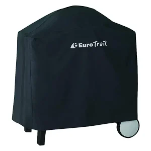 Eurotrail 86 x 37 x 89 cm Black Grillabdeckung Heißes Angebot