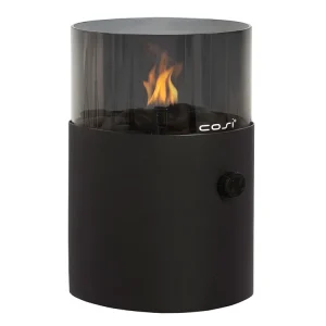 Zertifiziert Cosi Fires Cosiscoop Original XL Black Smoked Glass Gaslaterne