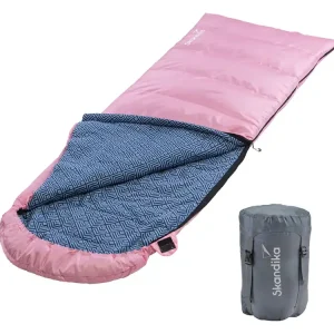 Kracherpreis Skandika Dundee Pink Flannel-RV Schlafsack