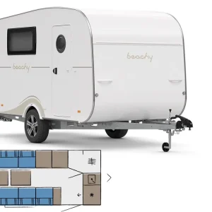 Hobby Beachy 420 2024 Wohnwagen Solange Der Vorrat Reicht
