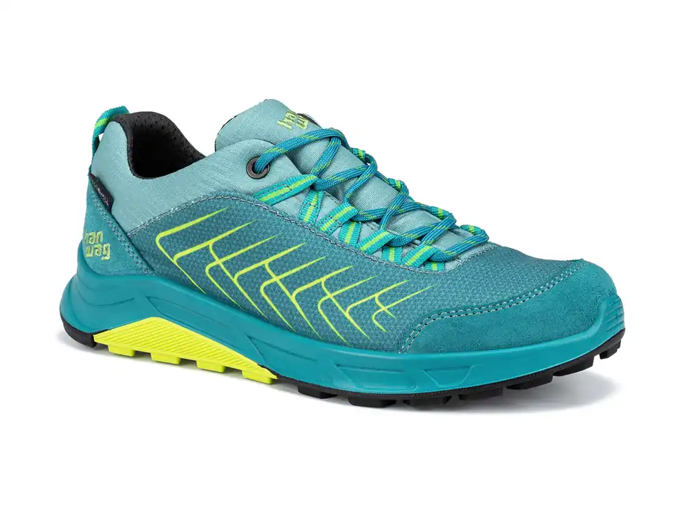 Beliebt Hanwag Coastridge Low Es icefall/sulphur damen wanderschuhe