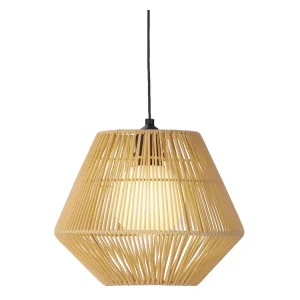 Lumineo Natural Rattan Solar-Hängeleuchte Mega-Angebot