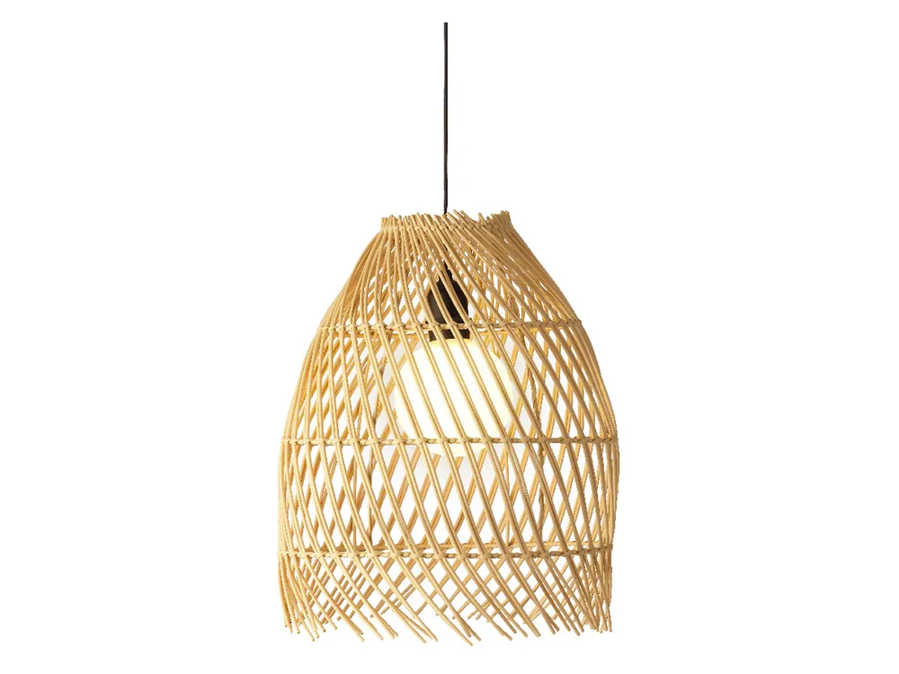 Lumineo Natural Rattan Steady Solar-Hängeleuchte Rabatt