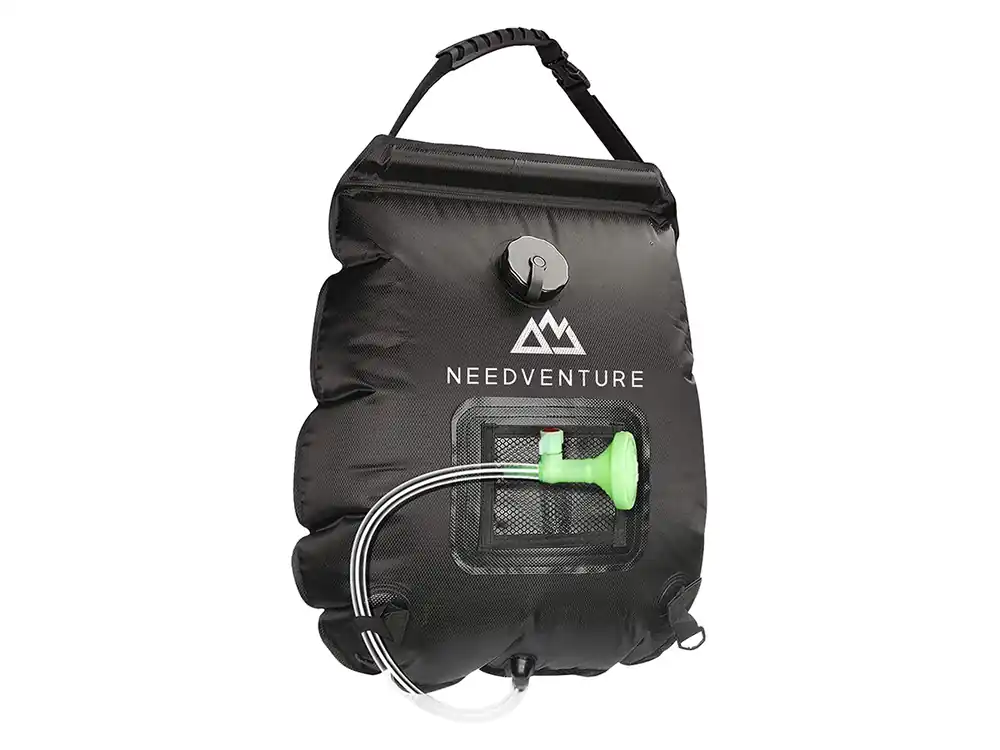 needventure® 20 Liter Campingdusche - Schwarz Nur Für Kurze Zeit