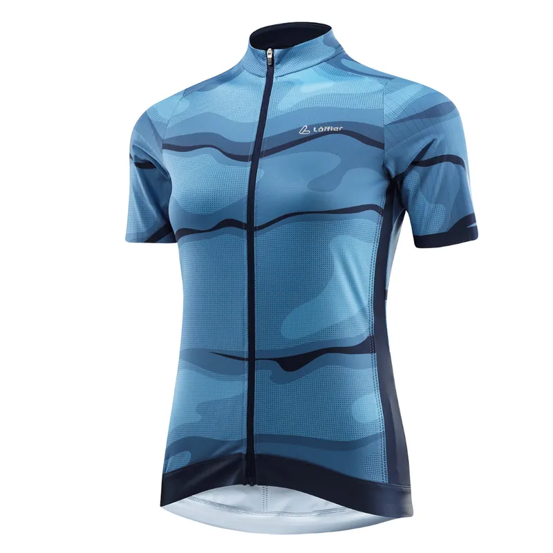 Jetzt Bestellen Loeffler Barkly blaues Damen-Radtrikot