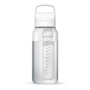LifeStraw Go 2.0 1L transparente Wasserfilterflasche Sichere Zahlung