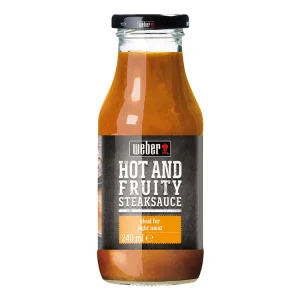 Weber hot and fruity Steaksauce Barbecuesoße Expressversand
