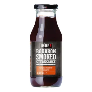 Weber Bourbon smoked Steaksauce Barbecuesoße Saisonangebot