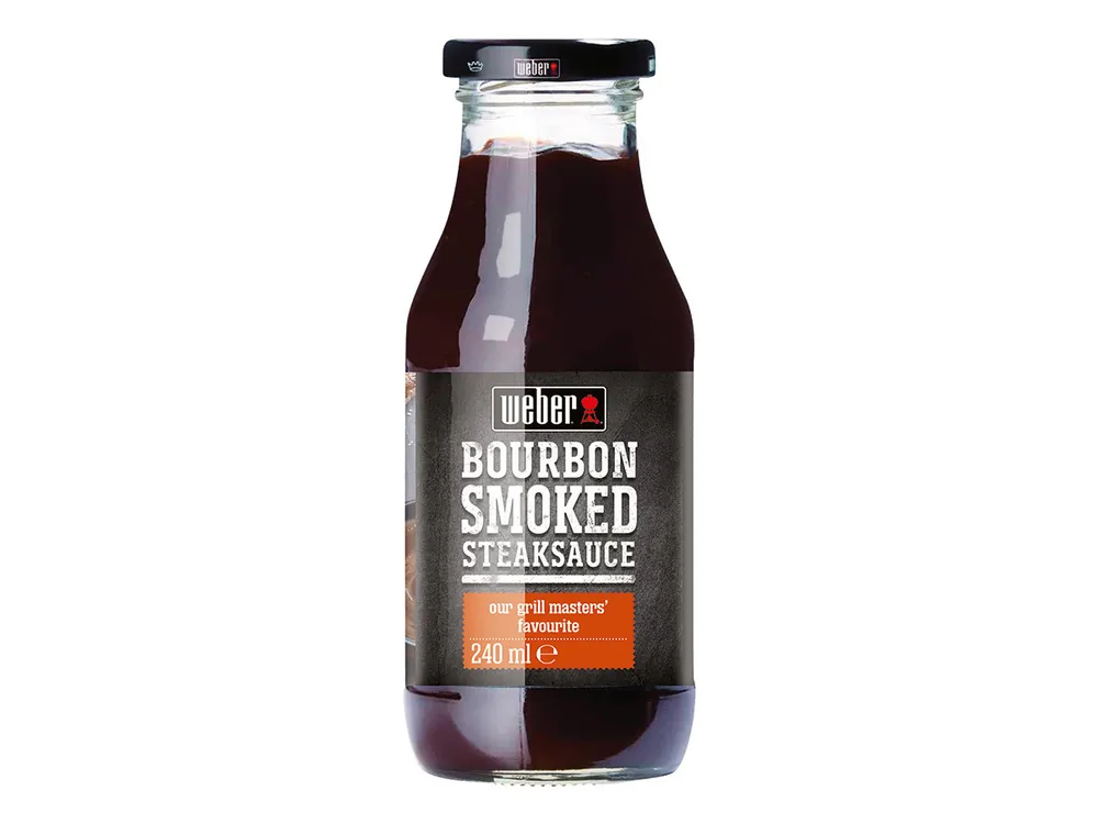 Weber Bourbon smoked Steaksauce Barbecuesoße Saisonangebot
