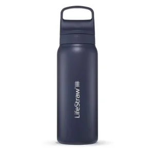 Saisonangebot LifeStraw Go 2.0 700 blau isolierte Wasserfilterflasche
