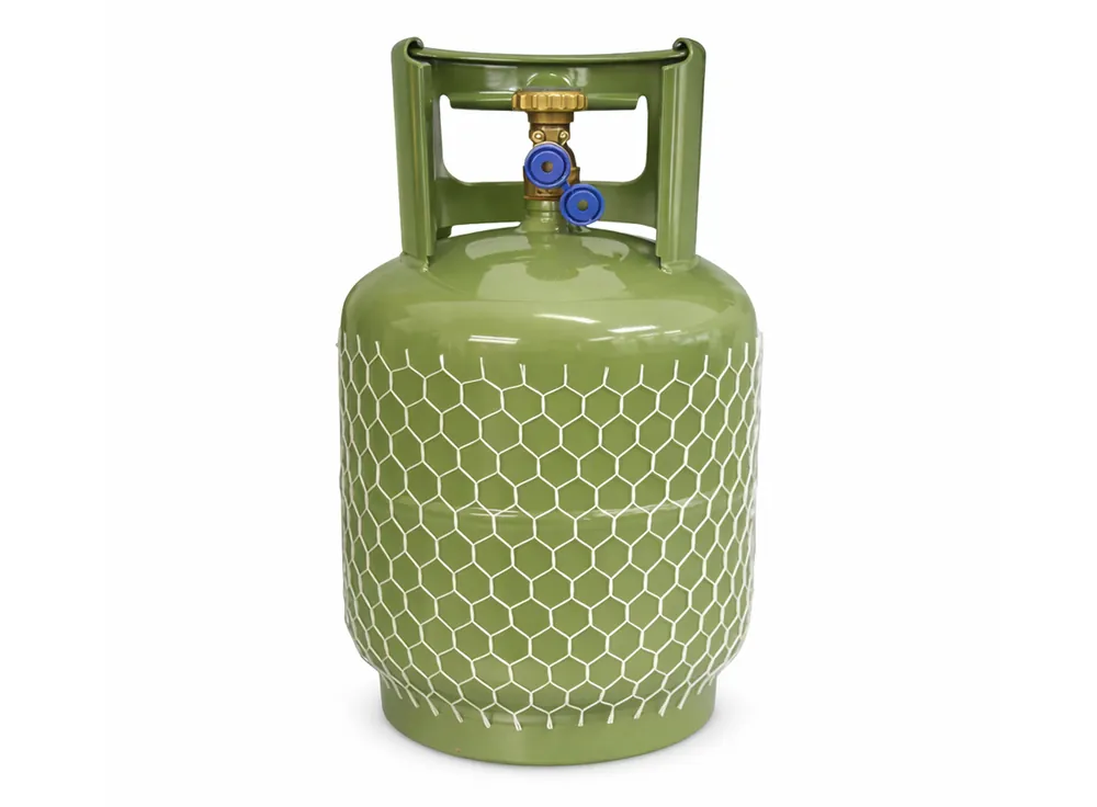 Grüne 2,5 kg Gasflasche Rabatt