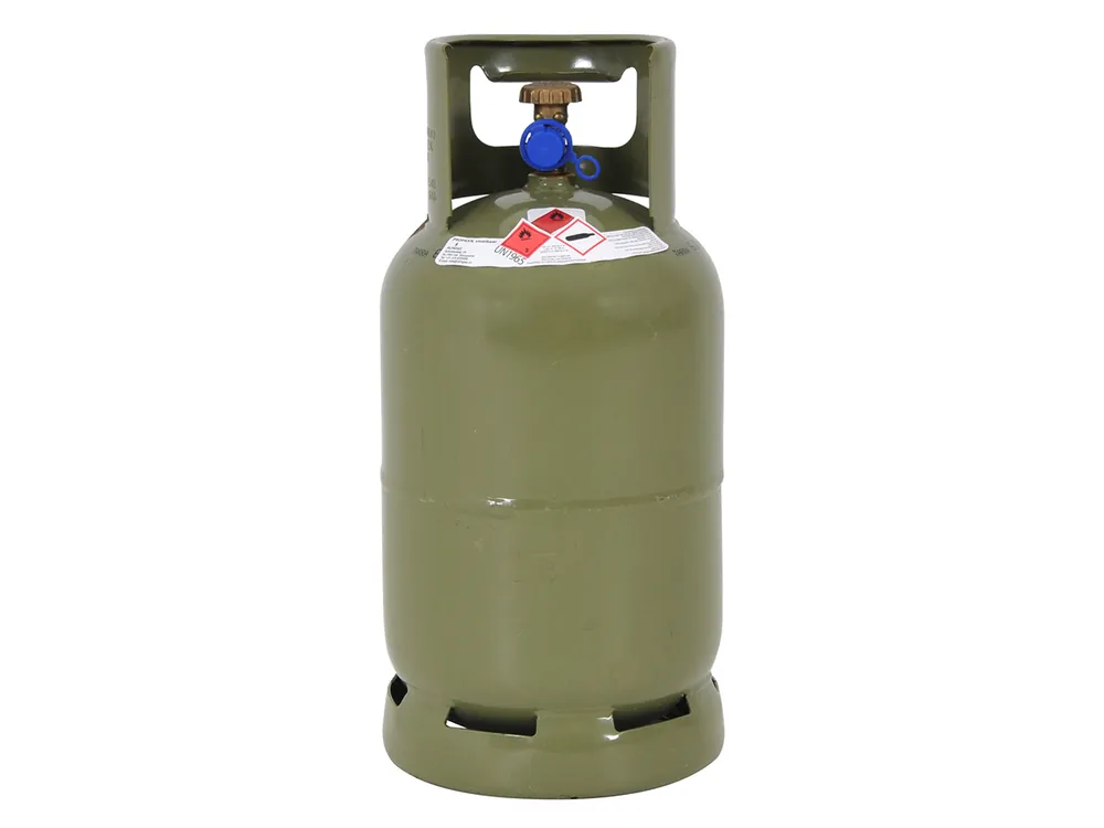 Grüne 5 kg Gasflasche Top-Preis