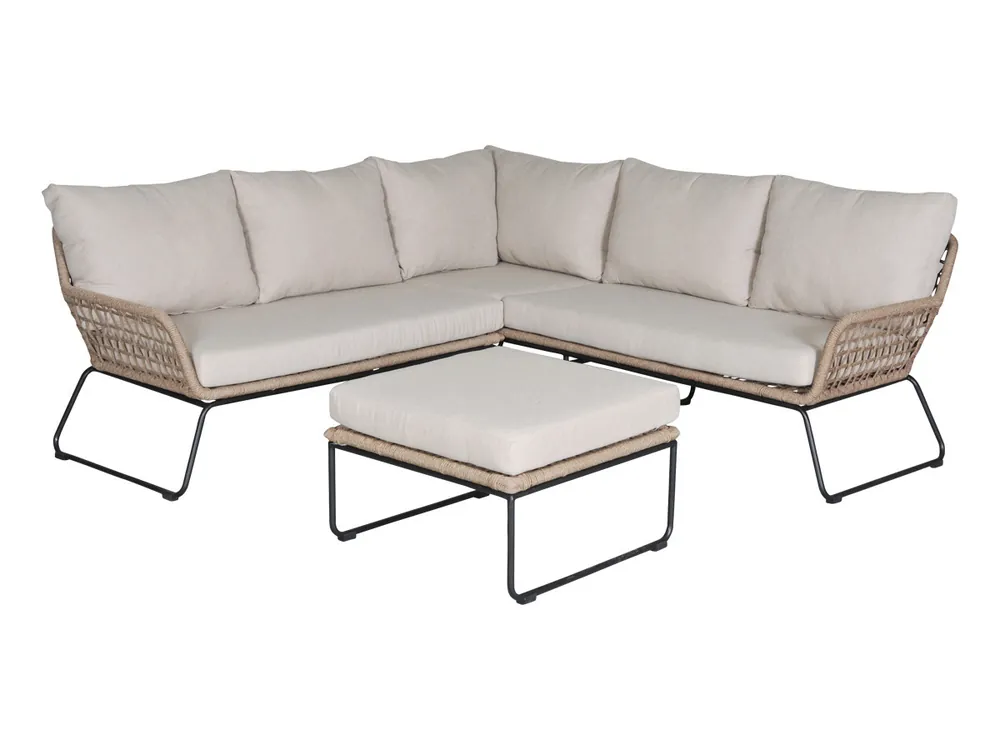 Markenware Outdoor Feelings Rome Eckloungeset