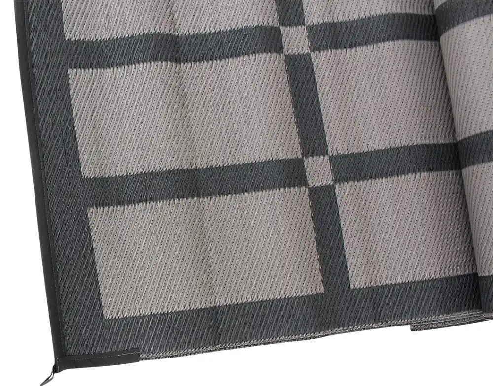 Eurotrail 400 x 250 Patio Mat Zeltteppich - Black/Grey Top-Seller