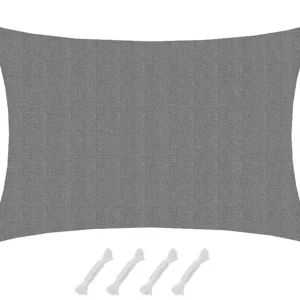 AMANKA 5x3m graues HDPE wasserdurchlässiges Schattennetz Begrenztes Angebot