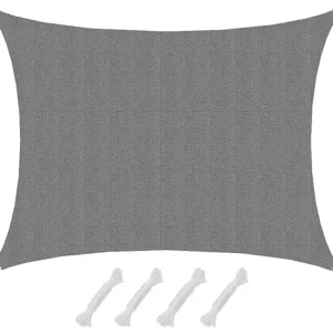 AMANKA 1,5x2m graues HDPE wasserdurchlässiges Schattennetz Markenware
