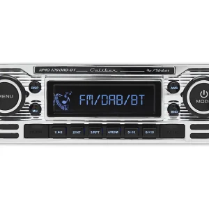 Caliber RMD120DAB-BT Retro look Chrome DAB+ Autoradio Bestseller
