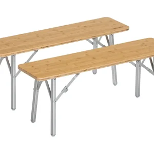 Skandika Tolja Bambus Sitzbank - Set von 2 Neue Kollektion