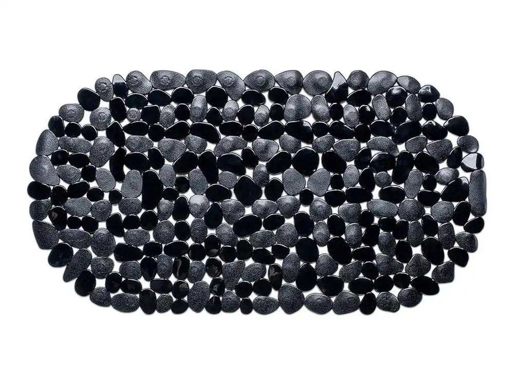 Preiswert IVOL 68 x 35 cm Rutschfeste Badematte - Black