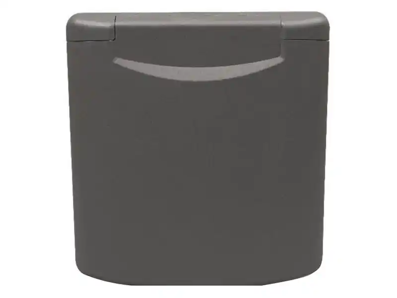 Expressversand Gas Auslass Box - dunkelgrau