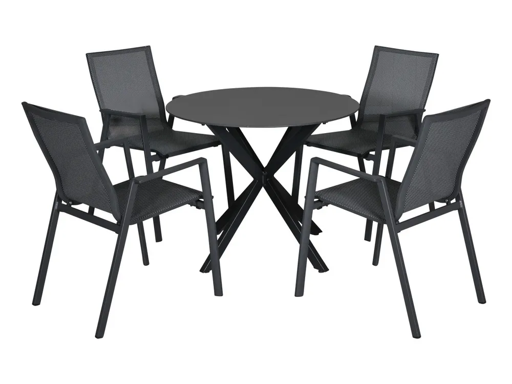 Garantierte Lieferung Outdoor Feelings Daurada Rhone Ø90 Diningset