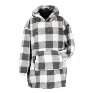 Unique Living Oversized Hoodie - Dark Grey Versand Am Gleichen Tag