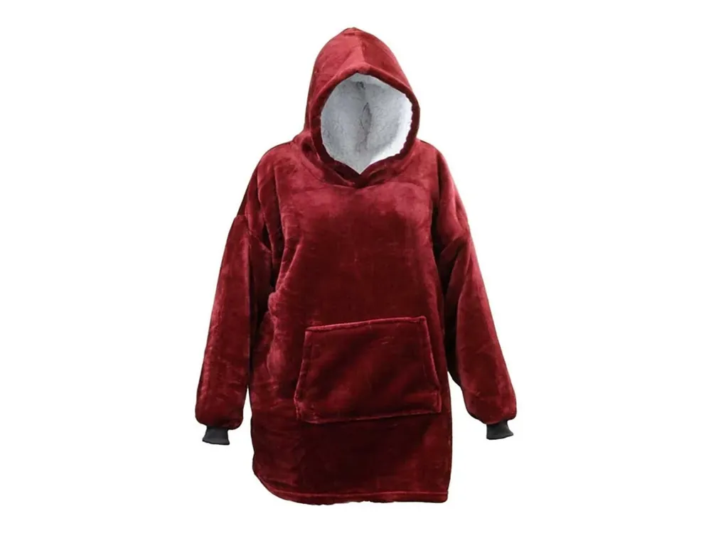 Unique Living Oversized Hoodie - Bloodstone Preiswert