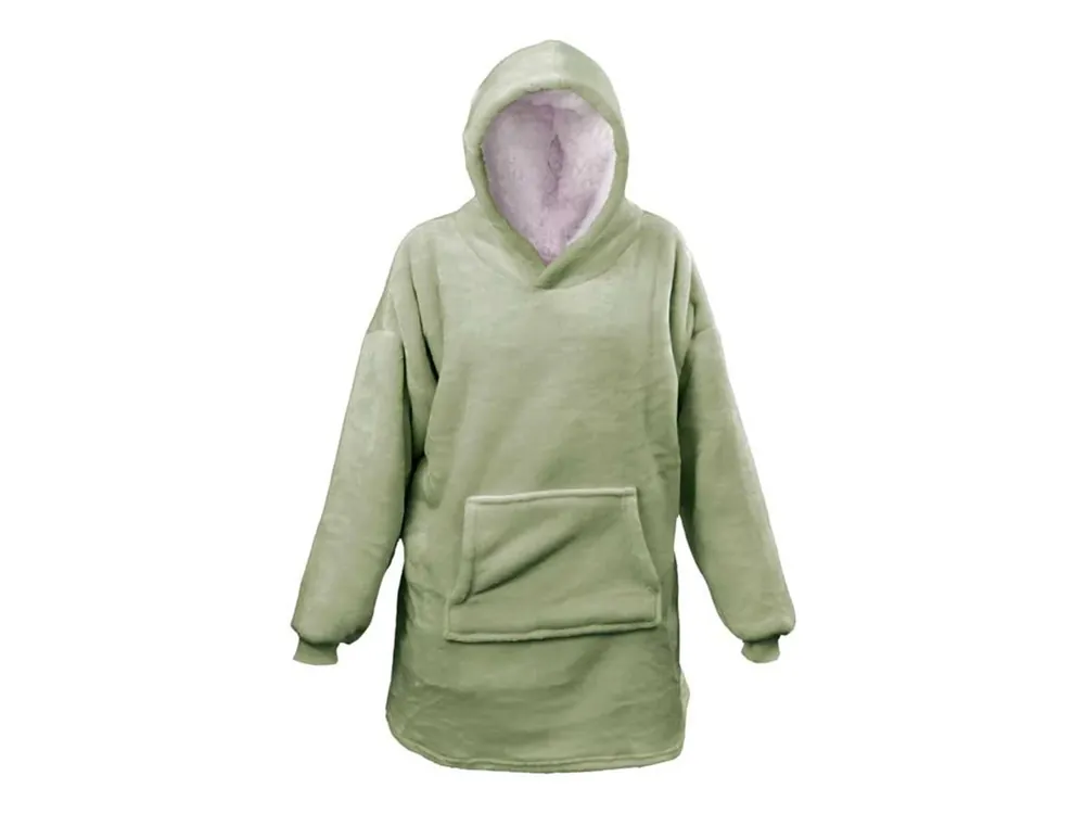 Unique Living Oversized Hoodie - Tea Green Preiswert