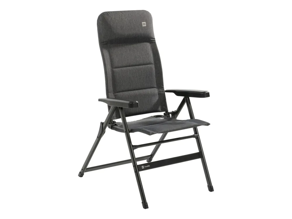 Preis Gesenkt Travellife Lago Comfort Klappstuhl - Stormy Grey