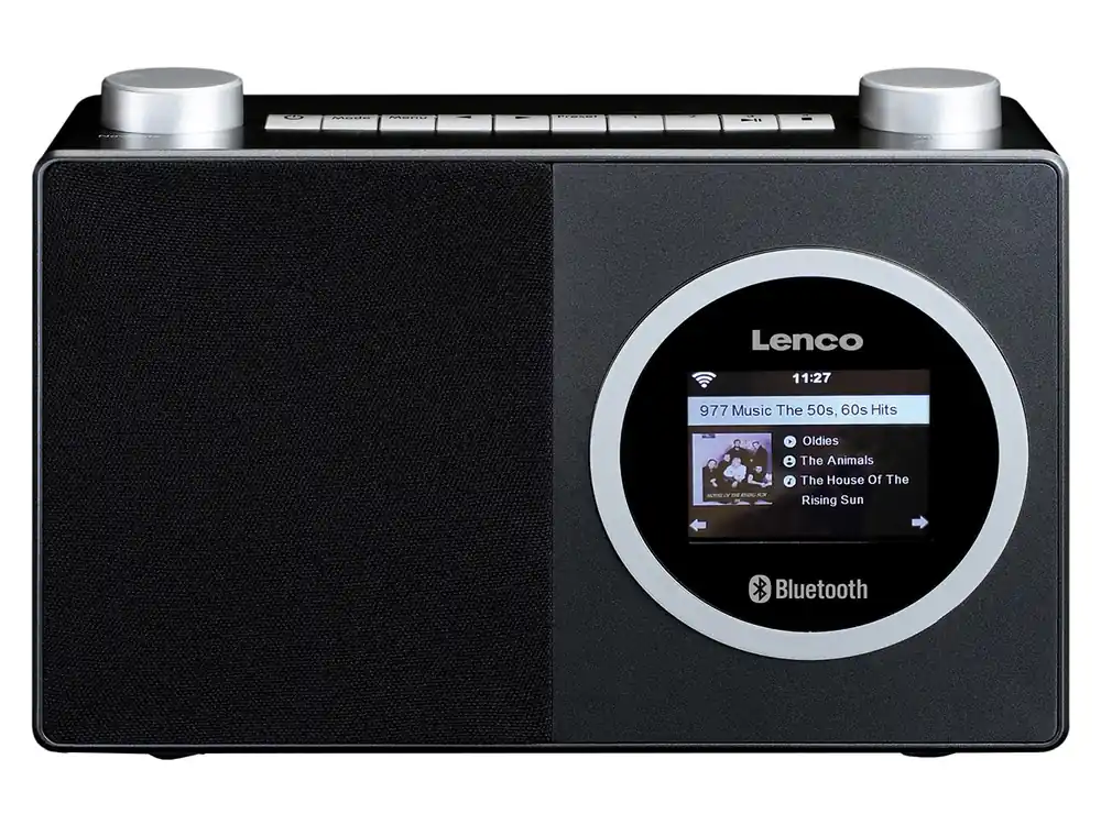 Neu Im Sortiment Lenco DIR-70BK Internetradio
