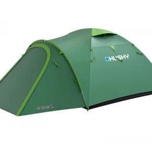 Expressversand Husky Bizon 4 Plus Kuppelzelt - Green