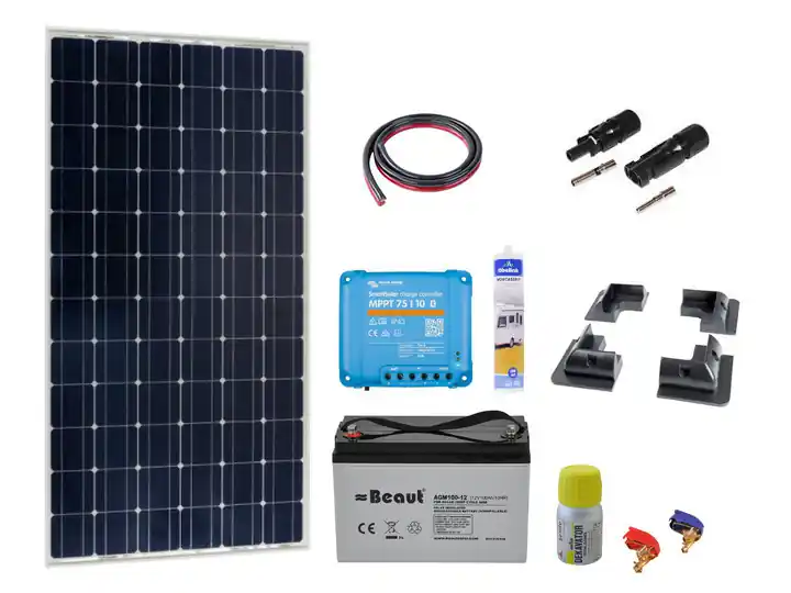 Ausverkauf Victron Energy 150 Watt AGM Solarmodul-Set