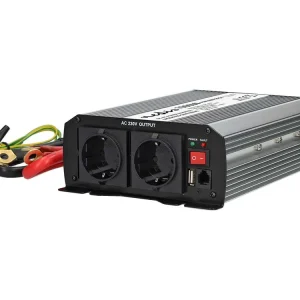Letzte Chance Nedis PIM100012FGY änderte Sinus-Wellen Power Inverter