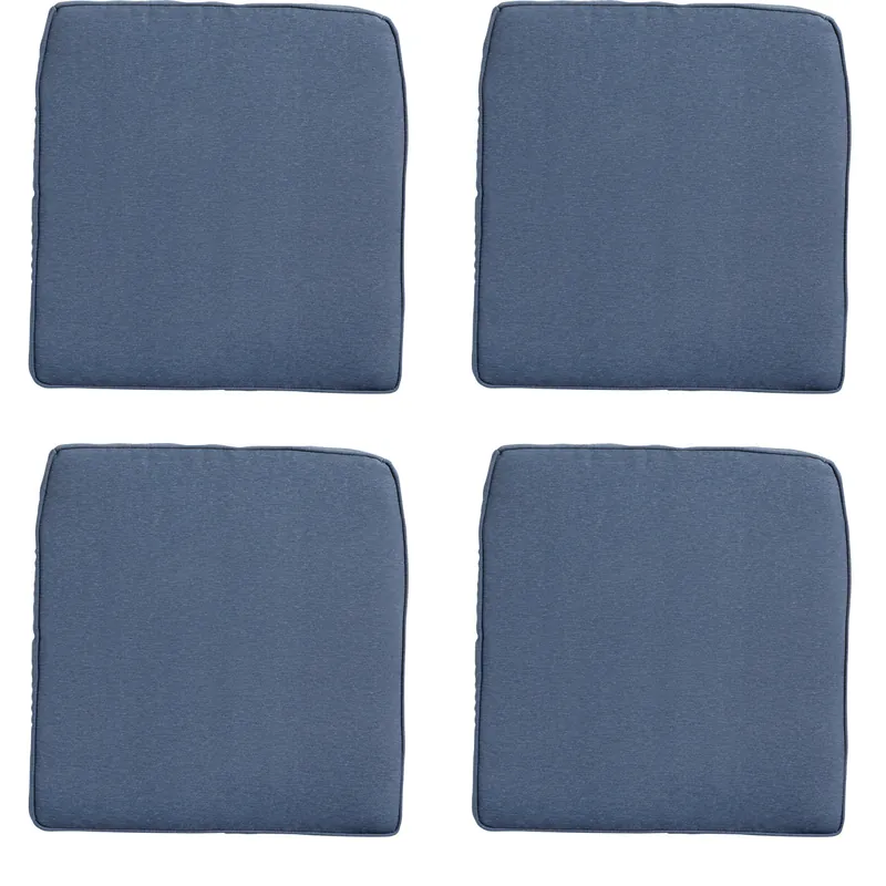 Aktuell Madison Panama Saphirblau Sitzkissen - 4er Set